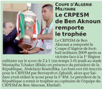 Coupe d'Algérie Militaire 2008/2009 