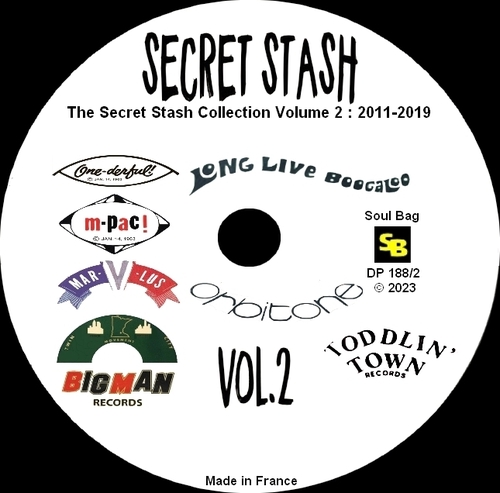Various Artists : CD " The Secret Stash Collection Volume 2 - 2011-2019 " Soul Bag Records DP 188/2 [ FR ]