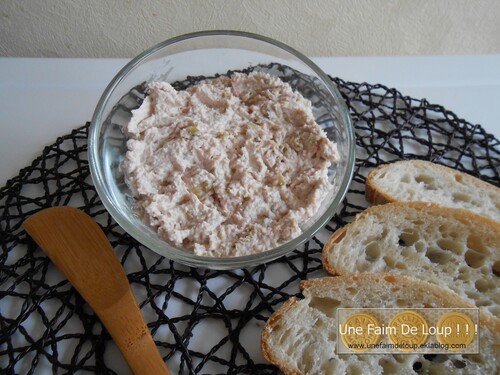 Les rillettes de jambon