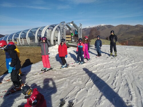 Ski 2ème journée : Les cours de ski !