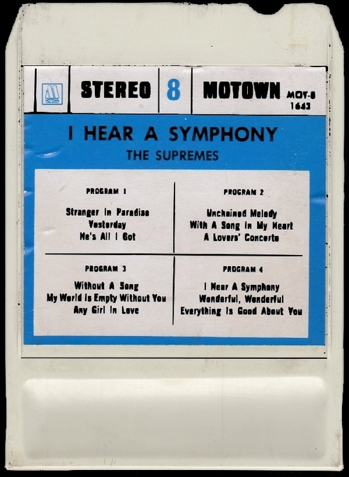 The Supremes : Album " I Hear A Symphony " Motown Records MT 643 [ US ]