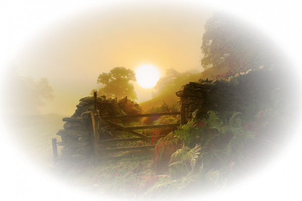 Paysage coucher de soleil / 4