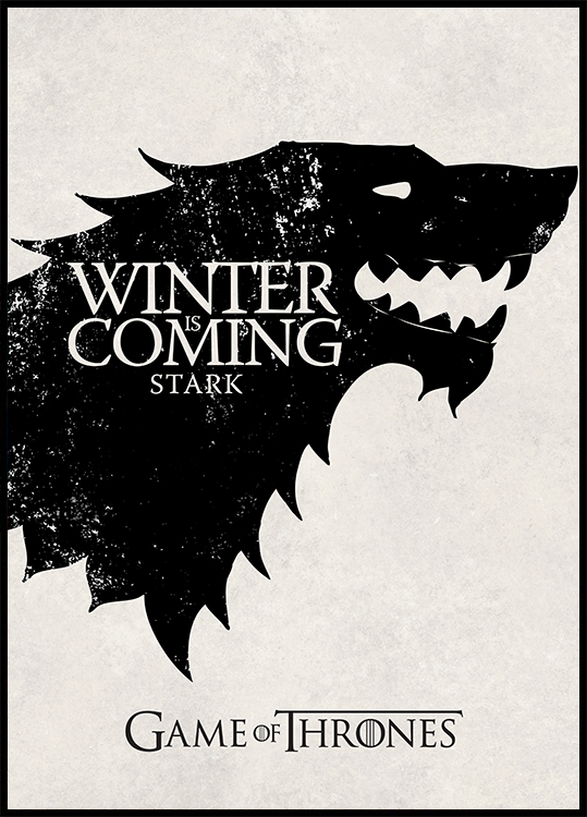 Game of Thrones™ - Winter is Coming Affiche