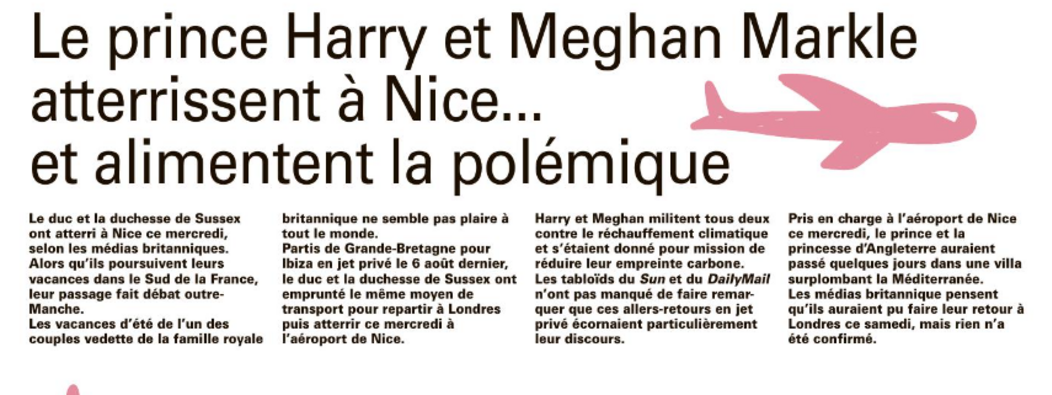 Harry et Meghan à Nice