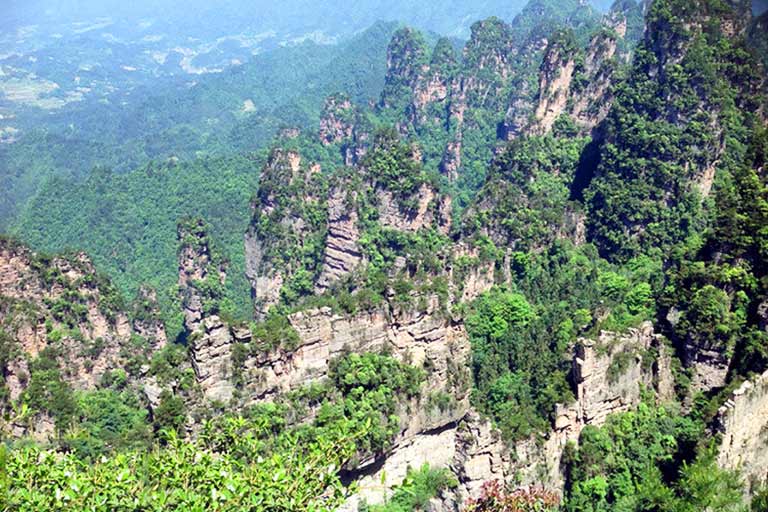 Zhangjiajie, Les Montagnes Volantes