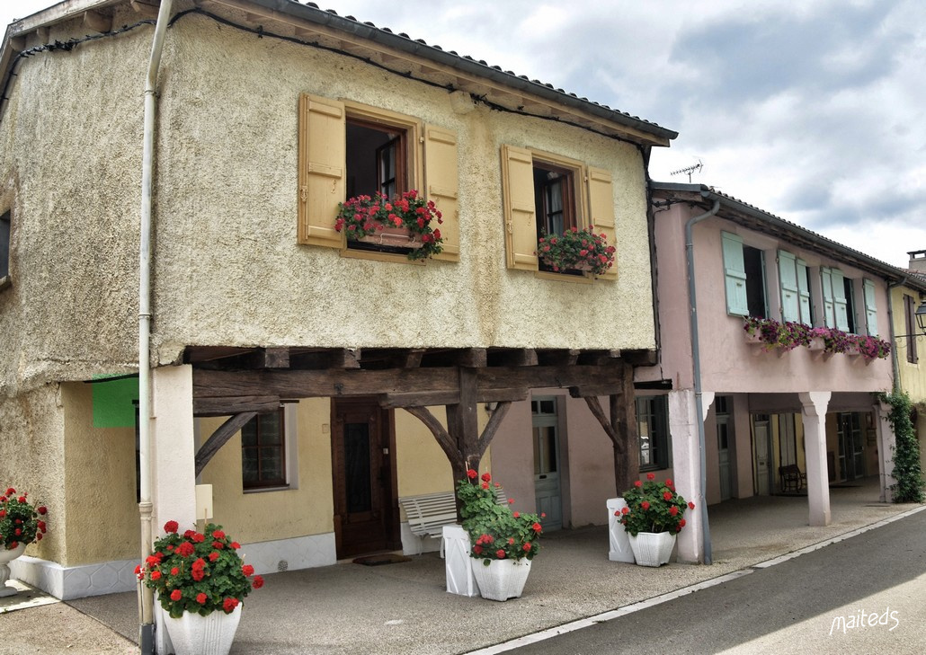 Lupiac - Gers - Le village