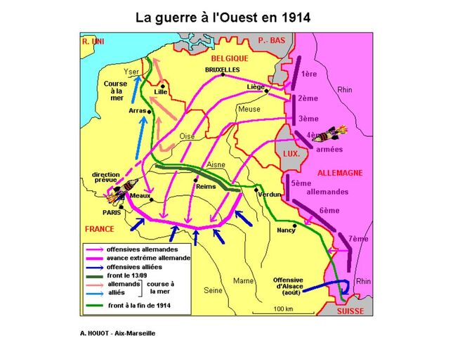 La Première Guerre mondiale (1914-1918) : la première guerre totale 