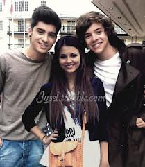 Victoria Justice et les One direction