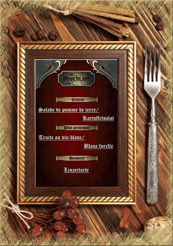 menu semaine 1