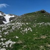 Du col d'Anéou ou de Bious, montée vers son sommet Sud