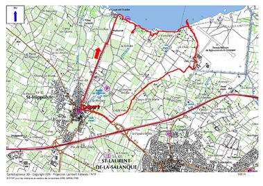 Le Circuit de la Soulsoure depuis Saint-Hippolyte-de-la Salanque