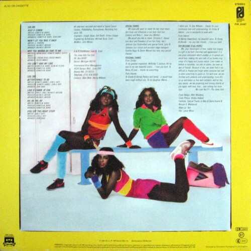 1984 : The Jones Girls : Album " Keep It Comin' " Philadelphia International Records FZ 38555 [ US ] 