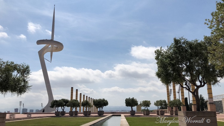 Barcelone : La colline Montjuïc