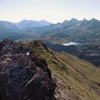 Depuis la crête sommitale, Anayet, Collarada, Aspe et ibón de Estanés