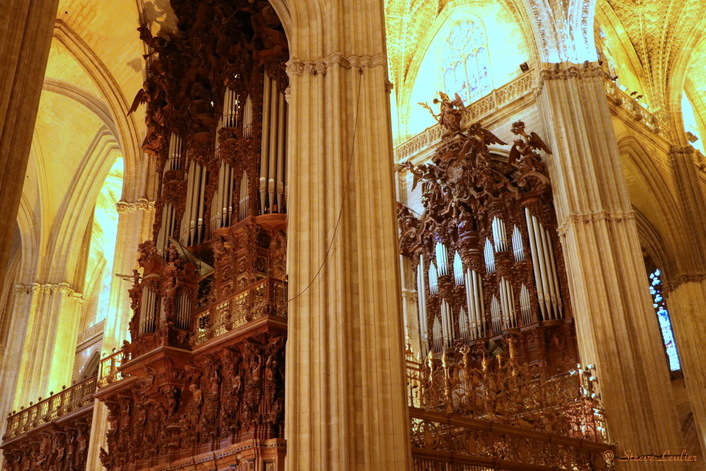 Intérieur de la Cathédrale de Séville