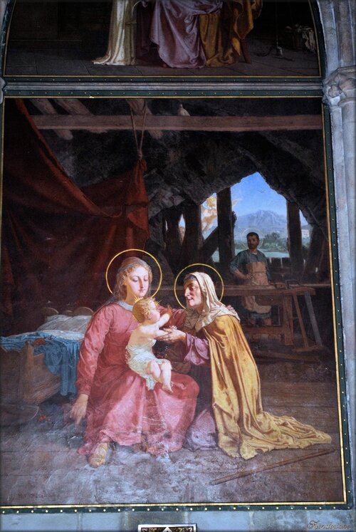 Photo de tableaux de la cathédrale Saint-Corentin