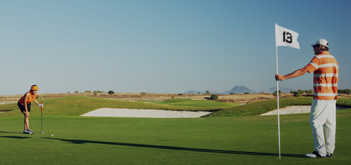 Apprendre la technique de la sortie de Bunker au golf Djerba Tunisie