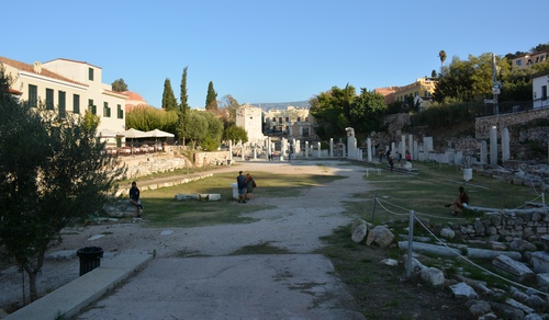 L'Agora romaine à Athènes