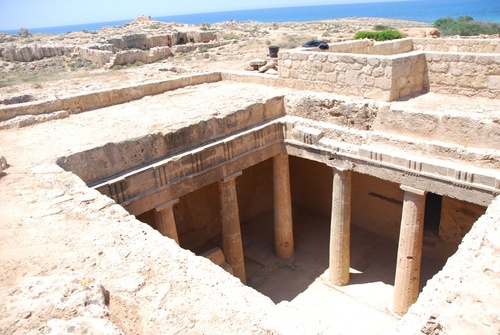 Paphos et les tombes royales à Zypre (photos)