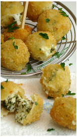 CROQUETTES DE CHÈVRE FRAIS 