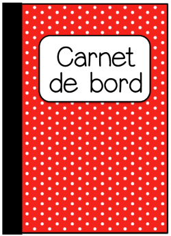 Pages de garde cahier journal