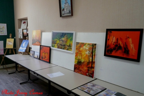 Les peintres à Moitron en 2012...