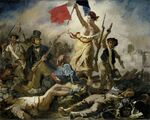La Liberté guidant le peuple -Eugène Delacroix -France 1830