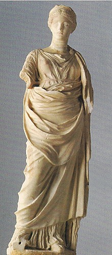 Statue en Marbre Ier S; avant J.C. (Carthage)