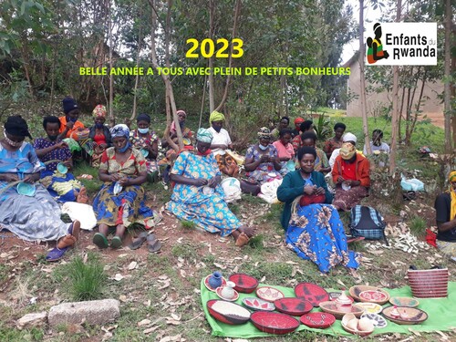 L'association Enfants du Rwanda vous souhaite ses meilleurs VOEUX pour 2023