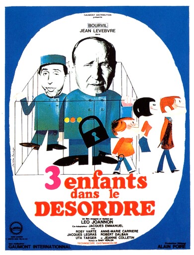 3 ENFANTS DANS LE DESORDRE BOX OFFICE FRANCE 1966 1966