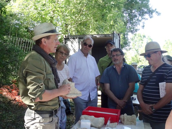 Visite des nouvelles fouilles d'Alesia avec la Société Archéologique et Historique du Pays Châtillonnais (SAHC)
