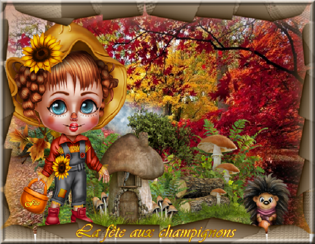 Défi "La fête aux champignons "