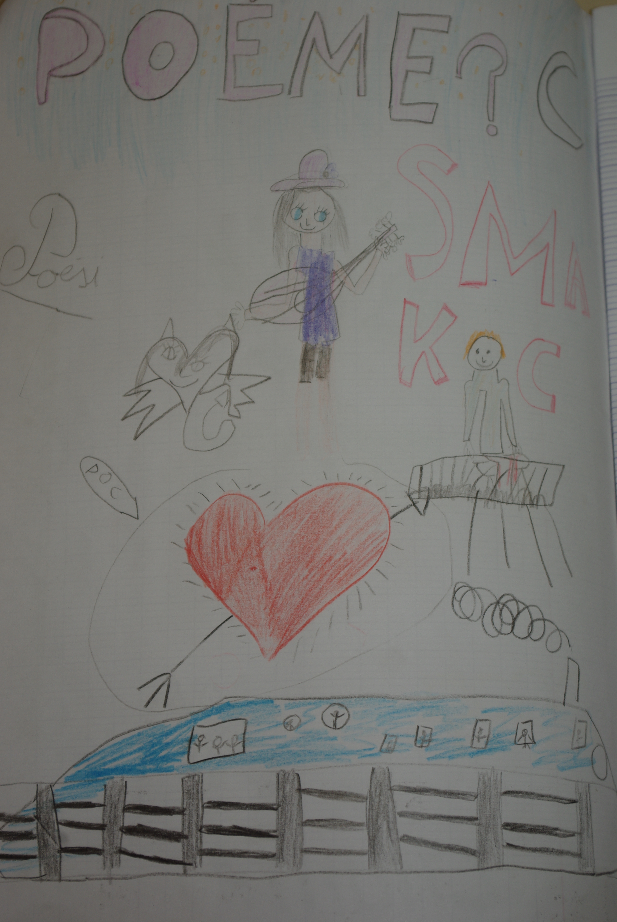 A Quoi Ca Sert Un Poeme Dessin Ecole Marie Rouanet
