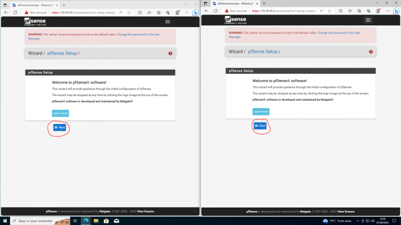 Cluster de Pfsense (VIP CARP)