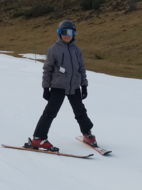3ème cours de ski, suite des photos