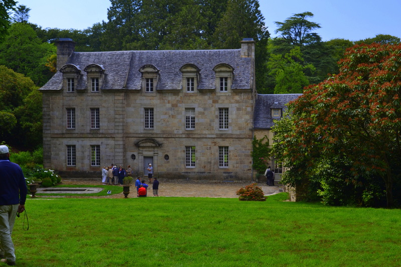  Visite  au chateau  de Penhoat 