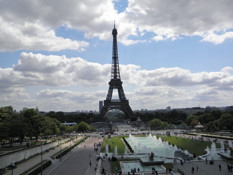 La Tour Eiffel vue du Trocadéro