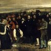 Gustave Courbet - A Burial at Ornans