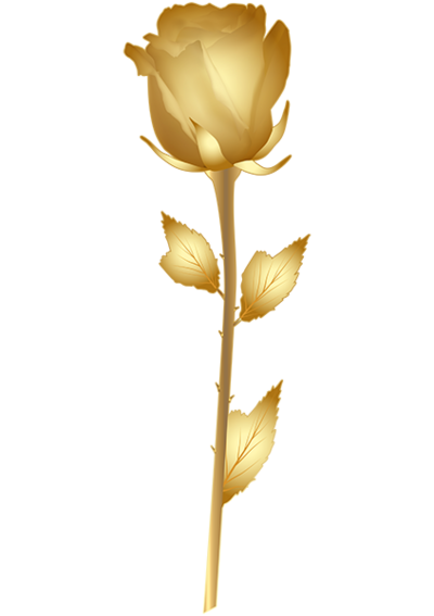 Gold roses
