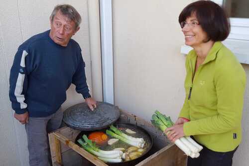 Une poule au pot très appréciée !