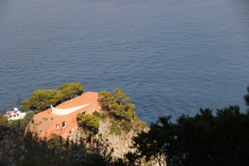 La villa Malaparte à Capri