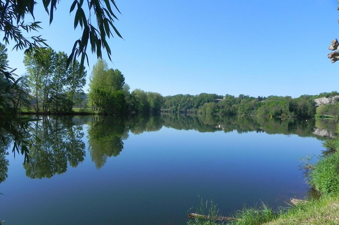 reflets en bleu ! 