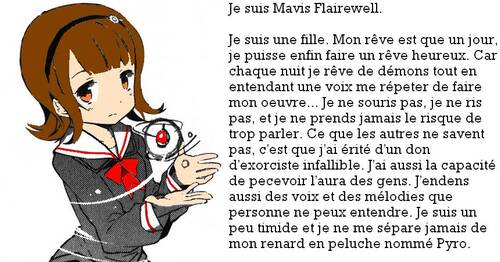 4ème inscrite: Mavis Flairewell