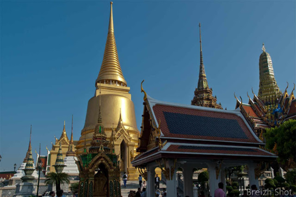  Entrée au Wat Phra Kaew Grand Palais de Bangkok
