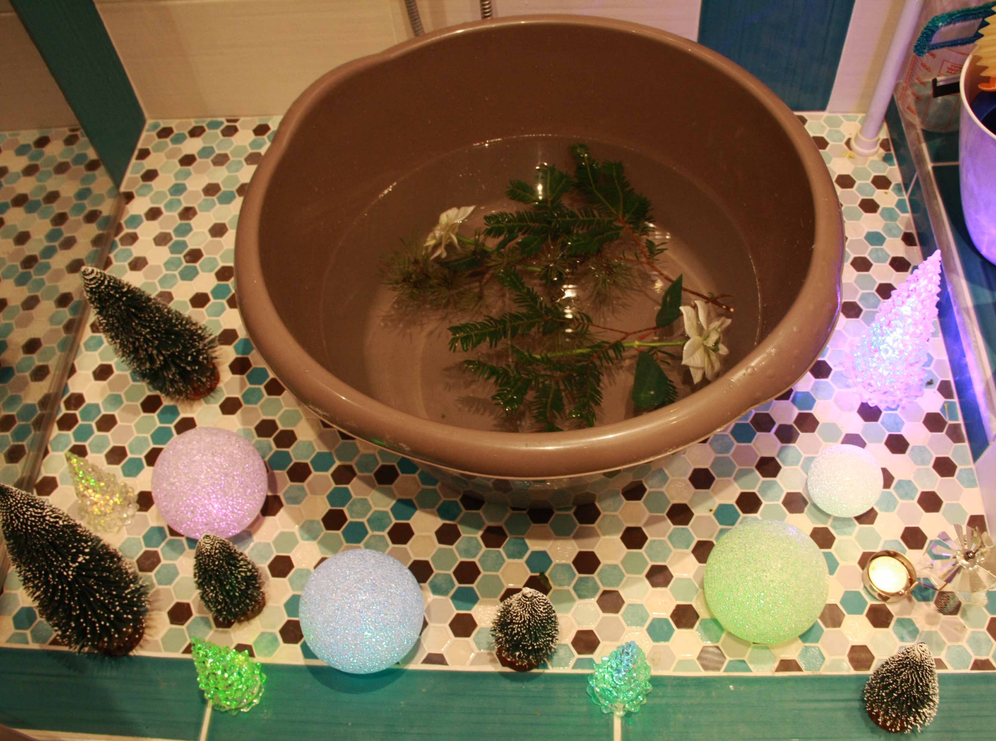 Bains sensoriels inspirations omnicolores