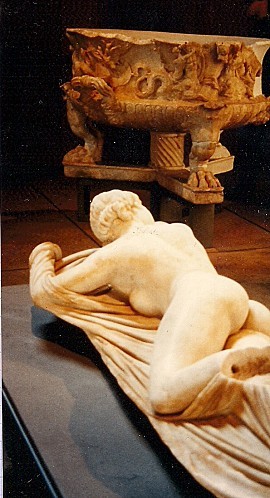 Hermaphrodite endormie (Musée des Thermes)