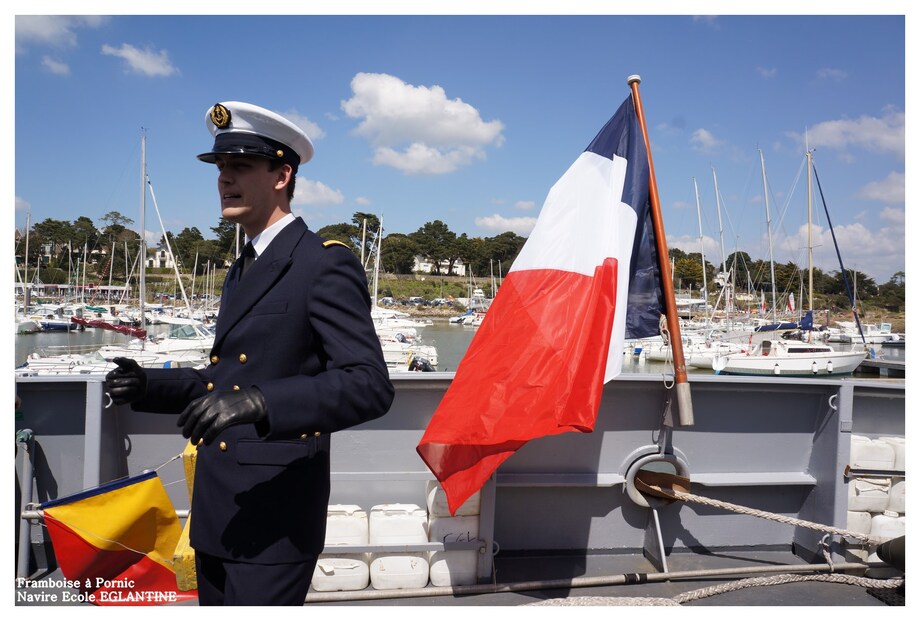 EGLANTINE navire école de la Marine à Pornic