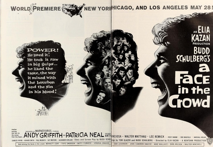 A FACE IN THE CROWND BOX OFFICE USA 1957