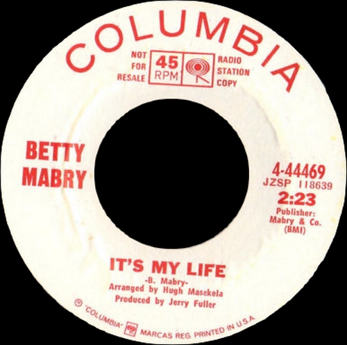 Betty Davis : Album " Betty Davis " Just Sunshine Records JSS-5 [ US ]