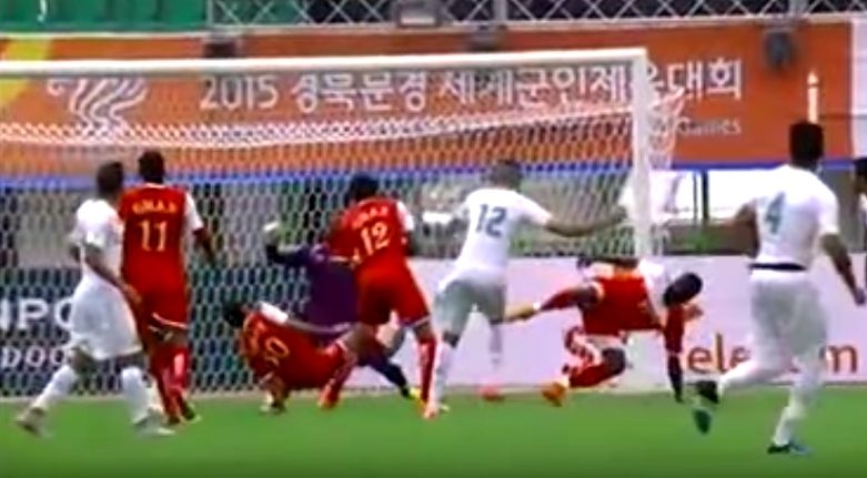 Abid champion du monde Militaire face au sultanat d\'oman